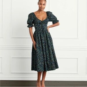 Hill House Home Ophelia Dress in Midnight Garden